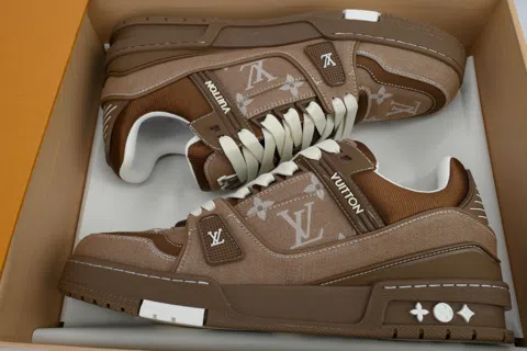 Louis Vuitton Trainer Brown Denim – photo 8