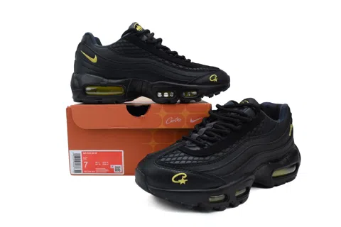 Corteiz x Nike Air Max 95 Black Tour Yellow – photo 6
