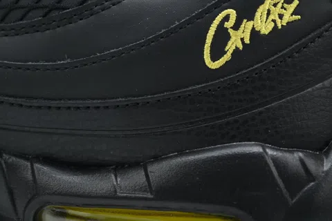 Corteiz x Nike Air Max 95 Black Tour Yellow – photo 5