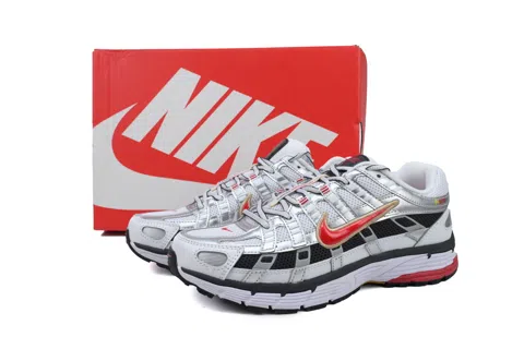 Nike P-6000 Metallic Silver Red – photo 6