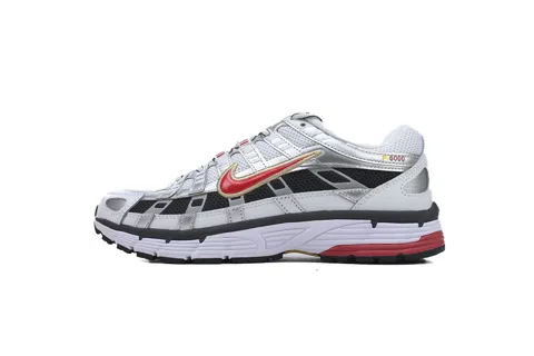 Metallic Silver Red