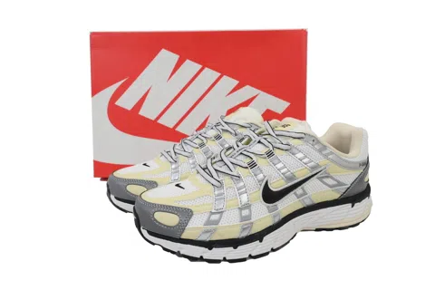 Nike P-6000 Coconut Milk Metallic Silver – photo 7