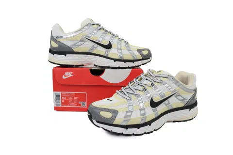 Nike P-6000 Coconut Milk Metallic Silver – photo 6