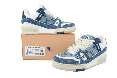 Louis Vuitton Trainer Denim Blue – photo 7