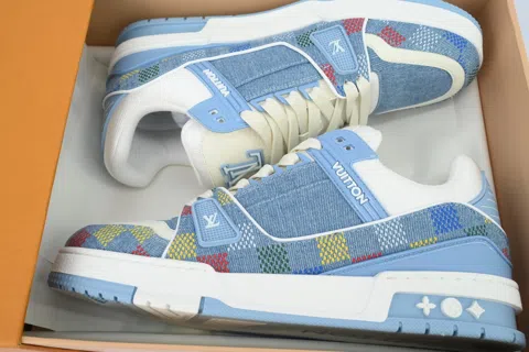 Louis Vuitton Trainer Light Blue – photo 8