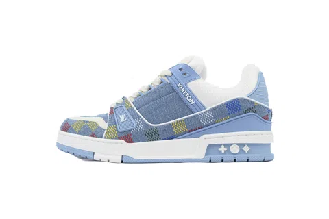 Louis Vuitton Trainer Light Blue