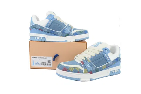 Louis Vuitton Trainer Light Blue – photo 7