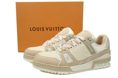 Louis Vuitton Trainer Cream/Brown – photo 6