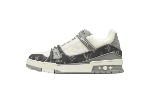 Louis Vuitton Trainer Grey Denim