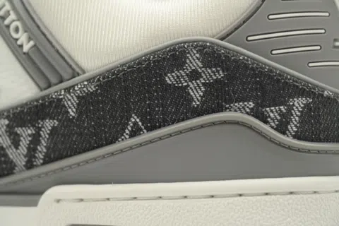 Louis Vuitton Trainer Grey Denim – photo 5
