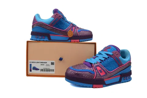 Louis Vuitton Trainer Purple/Blue – photo 6