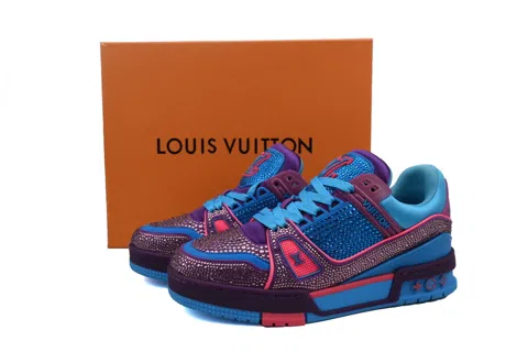 Louis Vuitton Trainer Purple/Blue – photo 7