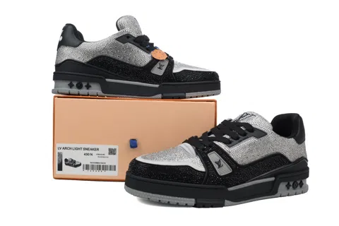 Louis Vuitton Trainer Black/Silver – photo 7