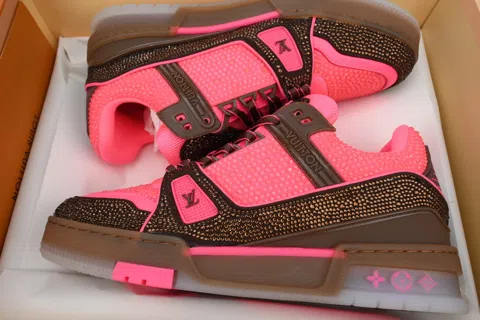 Louis Vuitton Trainer Pink/Brown – photo 8