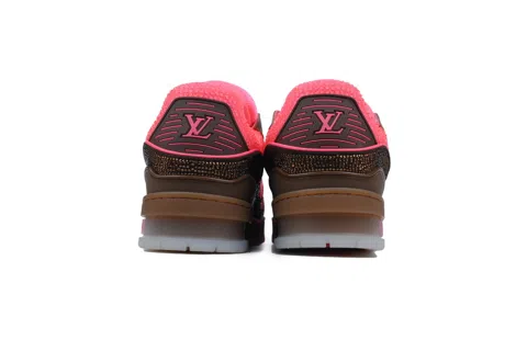 Louis Vuitton Trainer Pink/Brown – photo 3