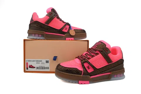 Louis Vuitton Trainer Pink/Brown – photo 7