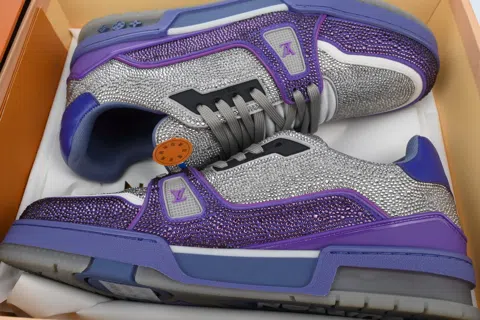 Louis Vuitton Trainer Grey/Purple – photo 8