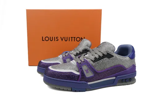 Louis Vuitton Trainer Grey/Purple – photo 6