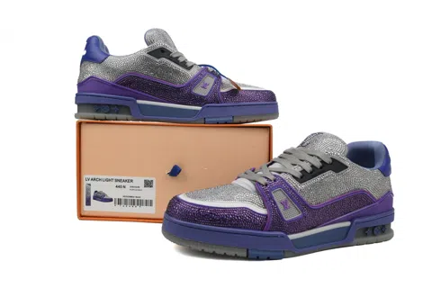Louis Vuitton Trainer Grey/Purple – photo 7