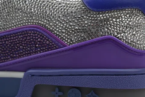 Louis Vuitton Trainer Grey/Purple – photo 5