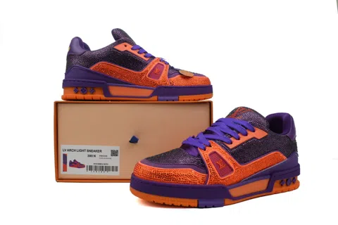 Louis Vuitton Trainer Purple/Orange – photo 6