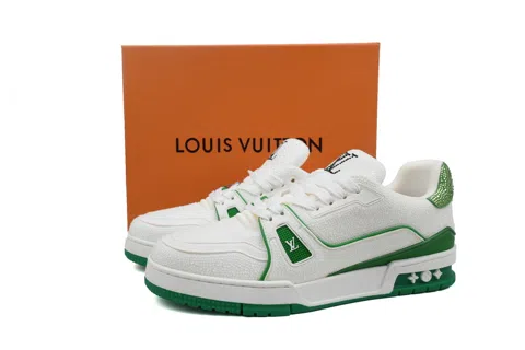 Louis Vuitton Trainer White/Green – photo 6