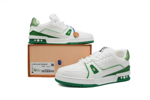 Louis Vuitton Trainer White/Green – photo 7