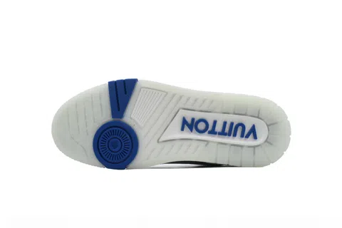 Louis Vuitton Trainer White/Blue Camo – photo 4