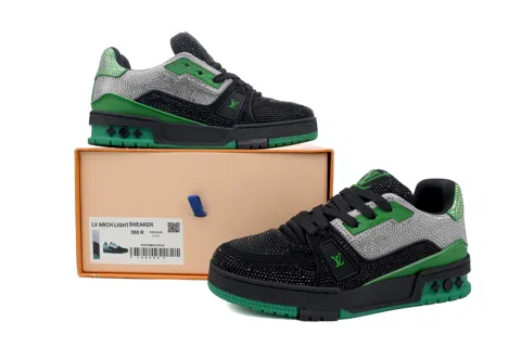 Louis Vuitton Trainer Black/Green – photo 7