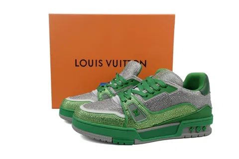Louis Vuitton Trainer Grey/Green – photo 7