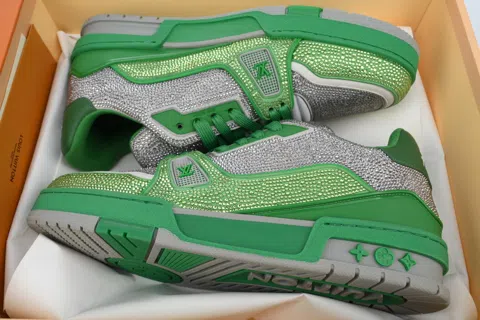 Louis Vuitton Trainer Grey/Green – photo 8