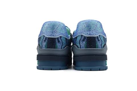 Louis Vuitton Trainer Blue Camo – photo 3