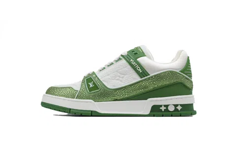 Louis Vuitton Trainer Green/White