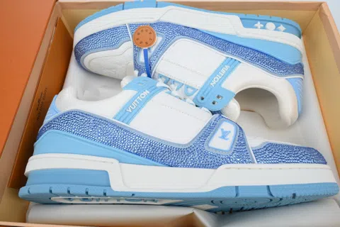 Louis Vuitton Trainer Blue/White – photo 8