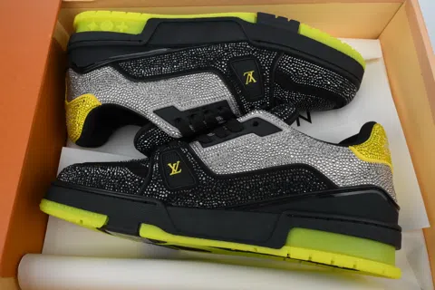 Louis Vuitton Trainer Black/Yellow – photo 8