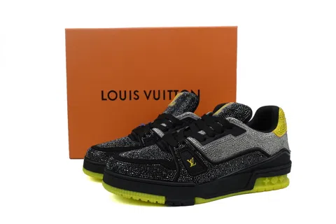 Louis Vuitton Trainer Black/Yellow – photo 6