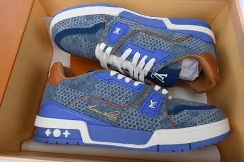 Louis Vuitton Trainer Blue – photo 8