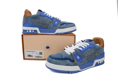 Louis Vuitton Trainer Blue – photo 7