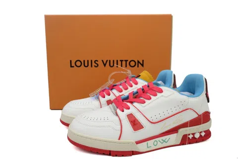 Louis Vuitton Trainer Yellow/Blue – photo 6