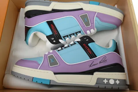 Louis Vuitton Trainer Blue/Purple – photo 8