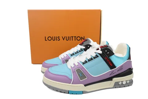 Louis Vuitton Trainer Blue/Purple – photo 6