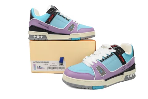 Louis Vuitton Trainer Blue/Purple – photo 7