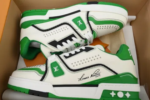 Louis Vuitton Trainer White/Green – photo 8