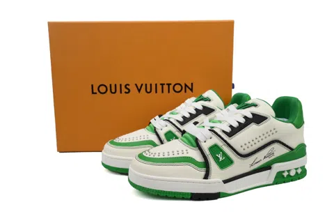 Louis Vuitton Trainer White/Green – photo 6