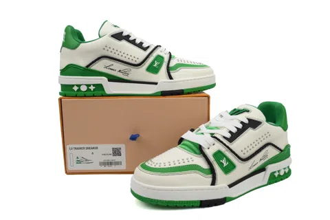 Louis Vuitton Trainer White/Green – photo 7