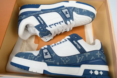 Louis Vuitton Trainer Blue Denim – photo 8