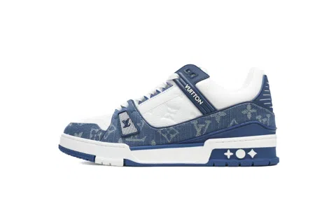 Louis Vuitton Trainer Blue Denim