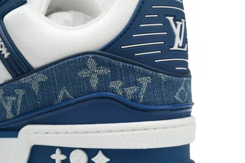 Louis Vuitton Trainer Blue Denim – photo 5