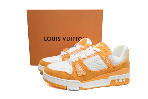 Louis Vuitton Trainer Yellow Denim – photo 6