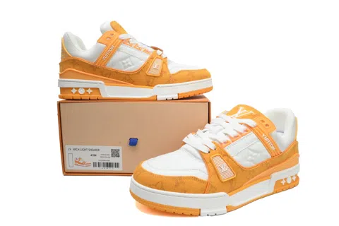 Louis Vuitton Trainer Yellow Denim – photo 7